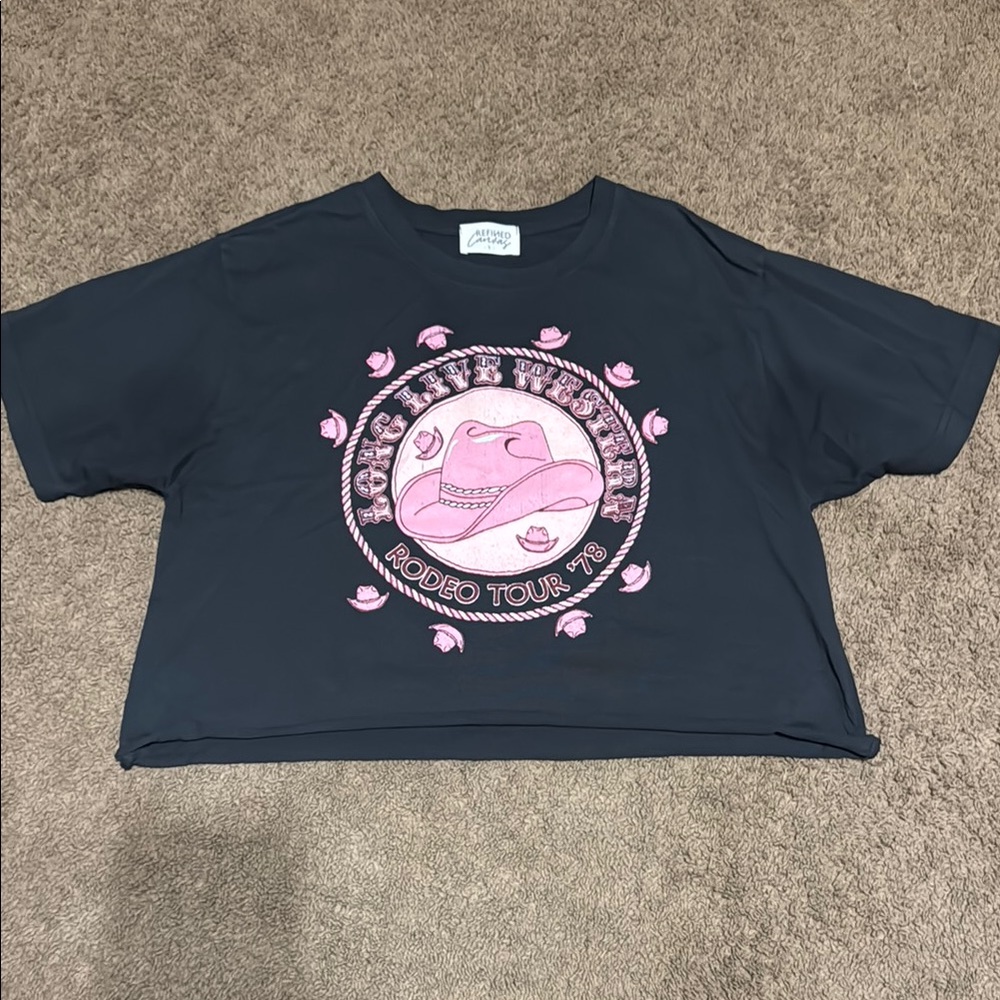 Black Graphic Tee